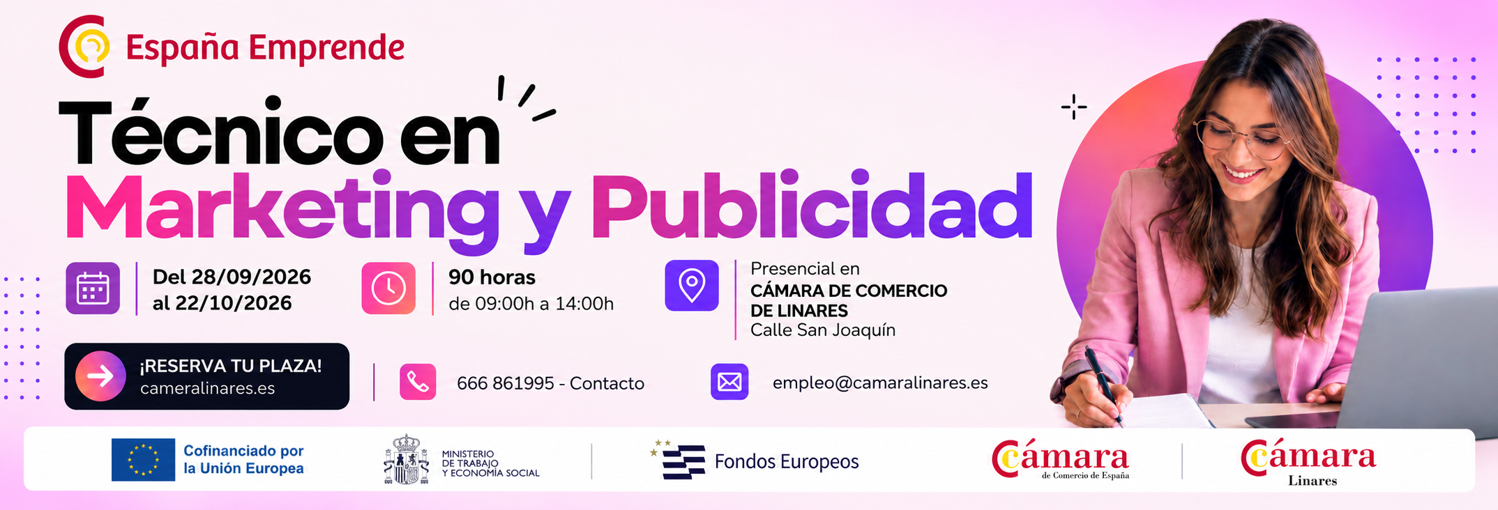 2026 España Emprende - Técnico en Marketing y Publicidad (ABIERTO)